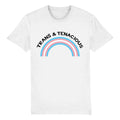 Trans Pride Shirt | Trans & Tenacious T Shirt | Rainbow & Co