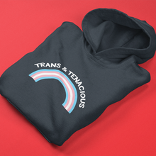 Load image into Gallery viewer, Trans Pride Hoodie | Trans &amp; Tenacious | Rainbow &amp; Co