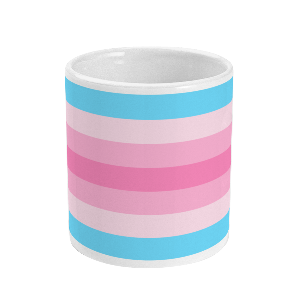 Transfeminine Pride Mug | Rainbow & Co