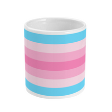 Load image into Gallery viewer, Transfeminine Pride Mug | Rainbow &amp; Co