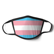 Load image into Gallery viewer, Transgender Face Mask | Transgender Flag Mask | Rainbow &amp; Co