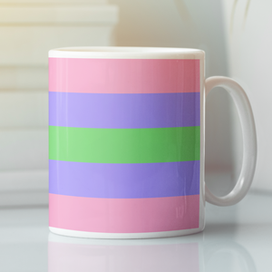 Trigender Pride Flag Mug | Rainbow & Co