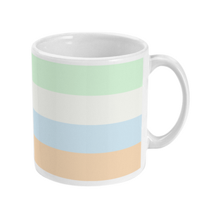 Unlabeled Coffee Mug | Rainbow & Co