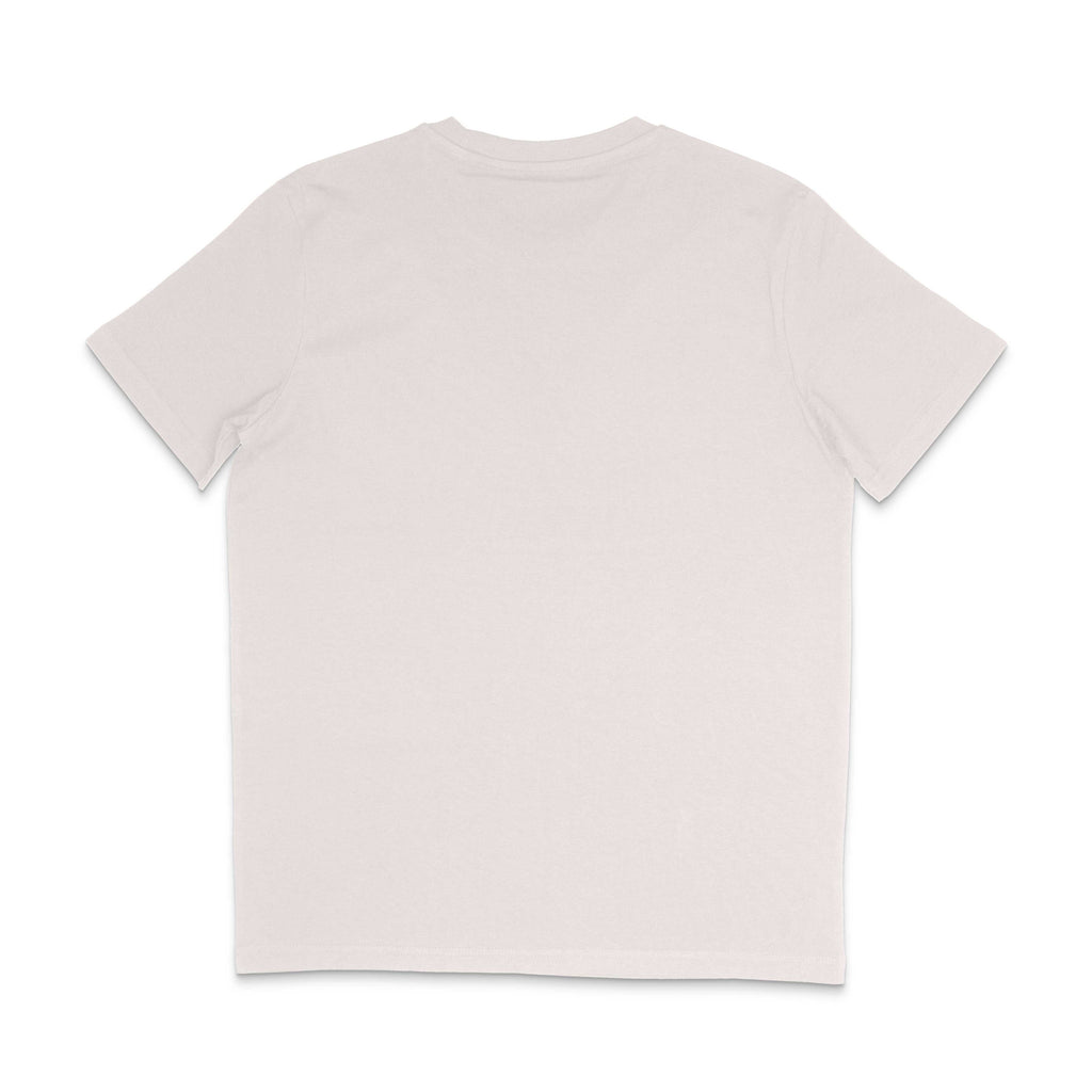 Vintage White Crew Neck Back