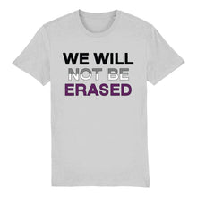 Load image into Gallery viewer, Won&#39;t Be Erased Asexual Pride Shirt | Rainbow &amp; Co