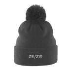 Ze Zir Beanie Hat | Grey | Rainbow & Co