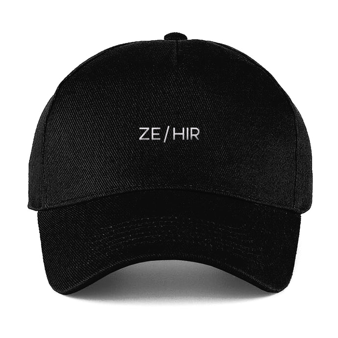 Ze Hir Baseball Cap | Black | Rainbow & Co