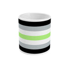 Agender Pride Flag Coffee Mug | Rainbow & Co