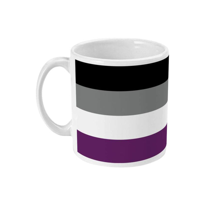 Asexual Pride Flag Coffee Mug | Rainbow & Co
