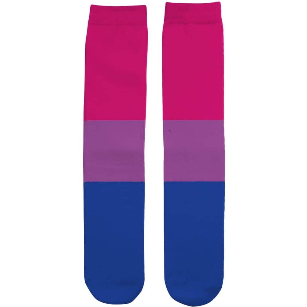 Bisexual Pride Flag Tube Socks | Rainbow & Co