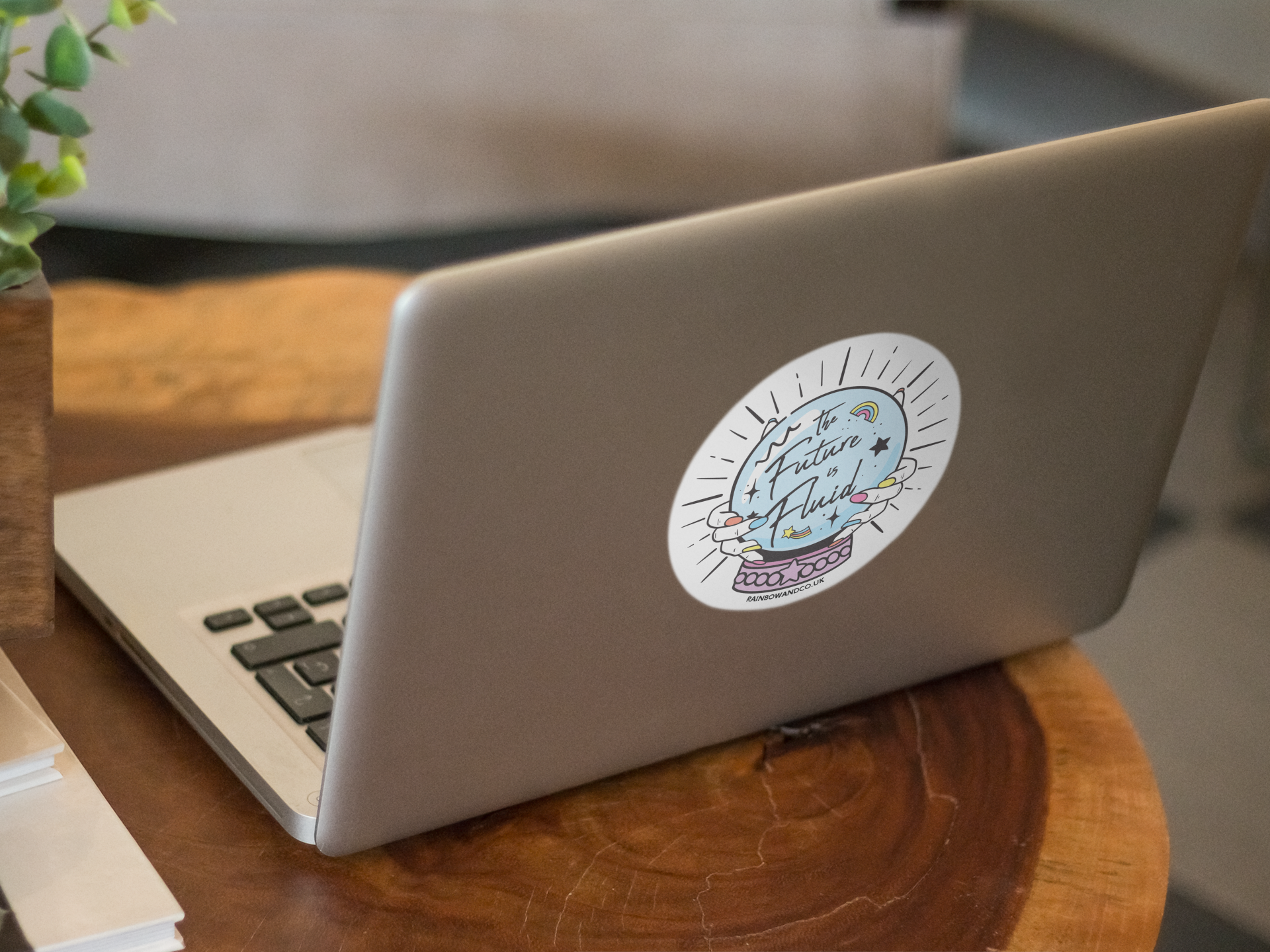 Non Binary Sticker | The Future is Fluid