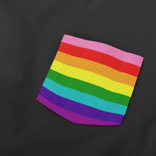 Load image into Gallery viewer, Gilbert Baker Pride Flag T Shirt | Rainbow &amp; Co
