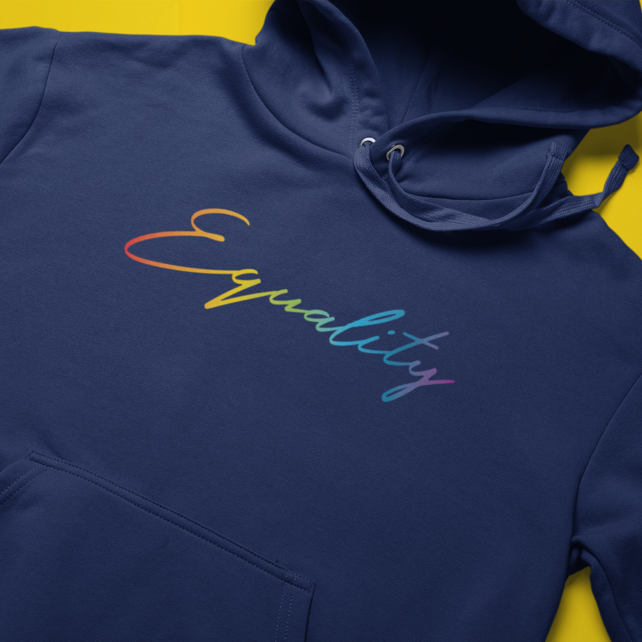 Equality Pride Hoodie | Navy | Rainbow & Co