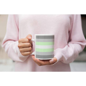 Demiandrogyne Pride Flag Coffee Mug | Rainbow & Co