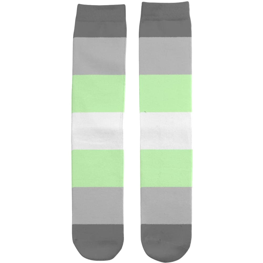 Demiandrogyne Pride Flag Tube Socks | Rainbow & Co