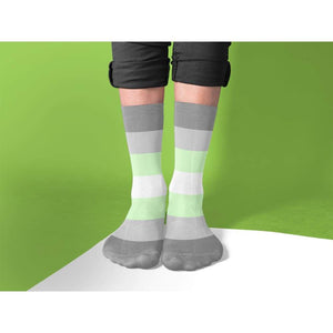 Demiandrogyne Pride Flag Tube Socks | Rainbow & Co