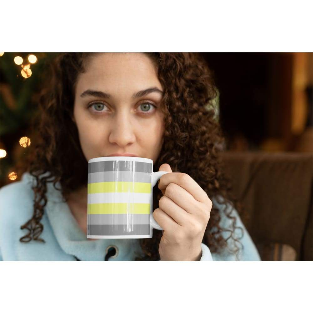 Demigender Pride Flag Coffee Mug | Rainbow & Co