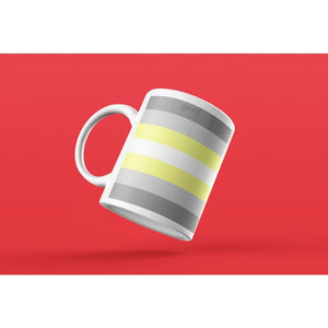 Demigender Pride Flag Coffee Mug | Rainbow & Co
