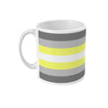 Demigender Pride Flag Coffee Mug | Rainbow & Co