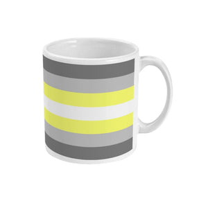 Demigender Pride Flag Coffee Mug | Rainbow & Co