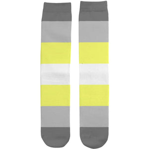 Demigender Pride Flag Tube Socks | Rainbow & Co