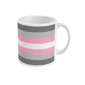 Demigirl Pride Flag Coffee Mug | Rainbow & Co