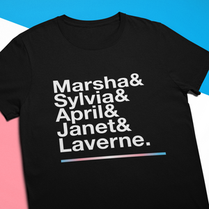Trans Feminine Icons T Shirt | Rainbow & Co