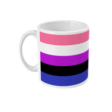 Load image into Gallery viewer, Genderfluid Pride Flag Mug | Rainbow &amp; Co