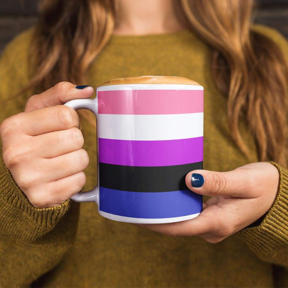 Genderfluid Pride Flag Mug | Rainbow & Co