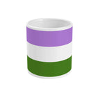 Genderqueer Pride Flag Coffee Mug | Rainbow & Co