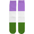 Genderqueer Pride Flag Tube Socks | Rainbow & Co