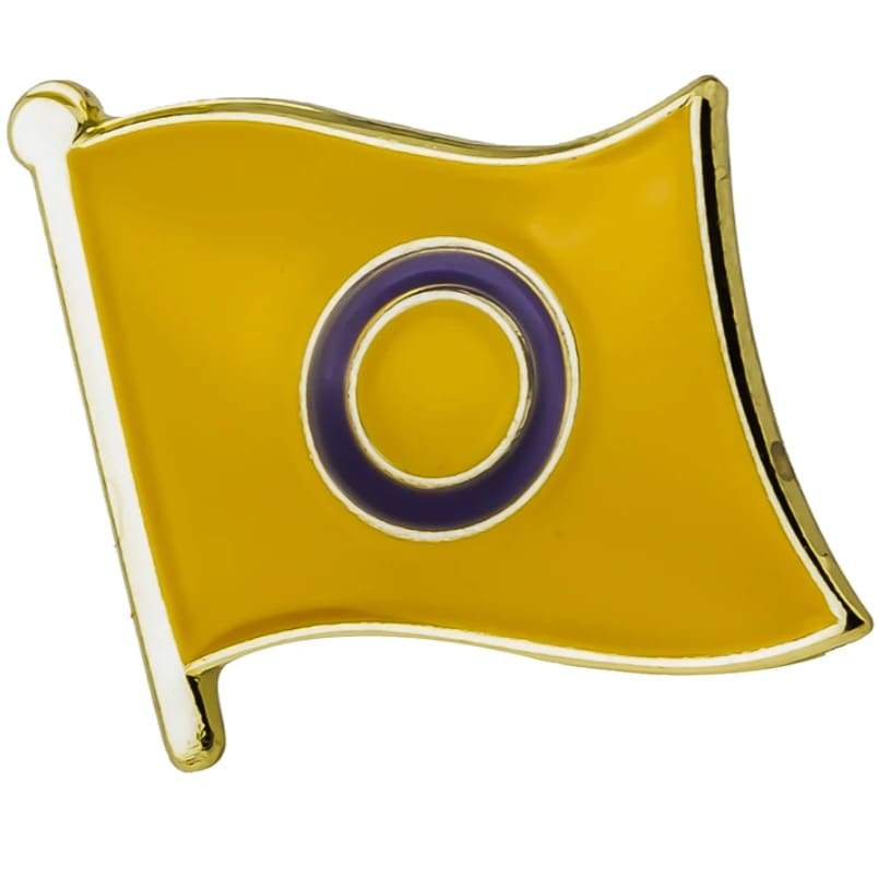 Intersex Flag Pin | Rainbow & Co