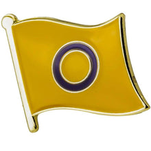 Load image into Gallery viewer, Intersex Flag Pin | Rainbow &amp; Co