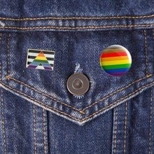 Load image into Gallery viewer, LGBTQ+ Ally Flag Pin | Rainbow &amp; Co