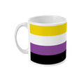 Non Binary Pride Flag Coffee Mug | Rainbow & Co