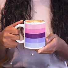 Load image into Gallery viewer, Omnisexual Pride Flag Coffee Mug | Rainbow &amp; Co