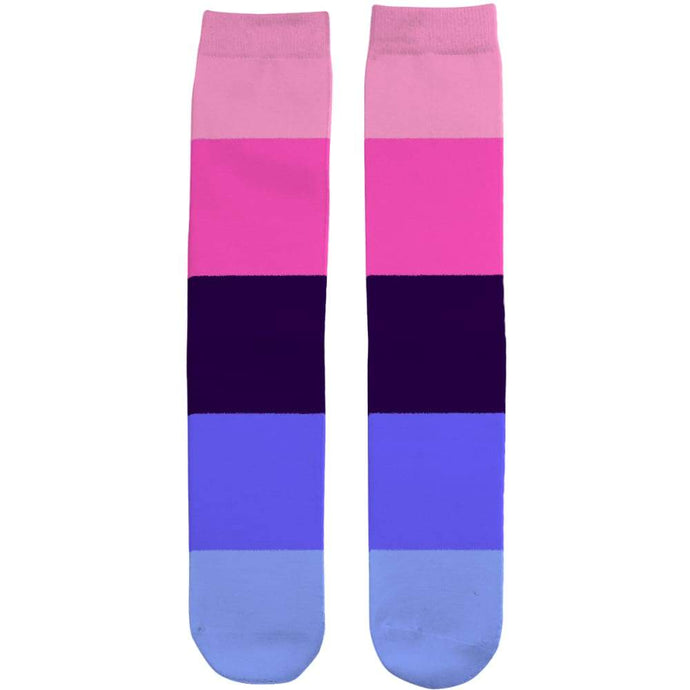 Omnisexual Pride Flag Tube Socks | Rainbow & Co