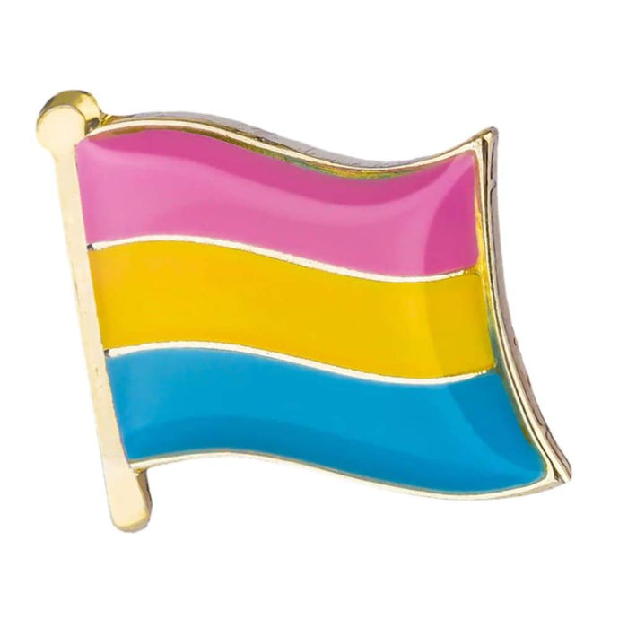 Pansexual Flag Pin | Rainbow & Co