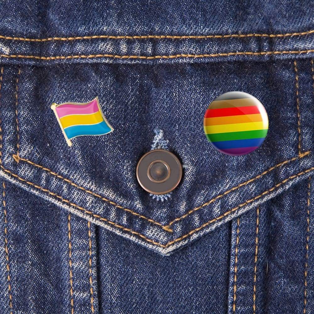 Pansexual Flag Pin | Rainbow & Co | LGBTQ+ Apparel & Accessories
