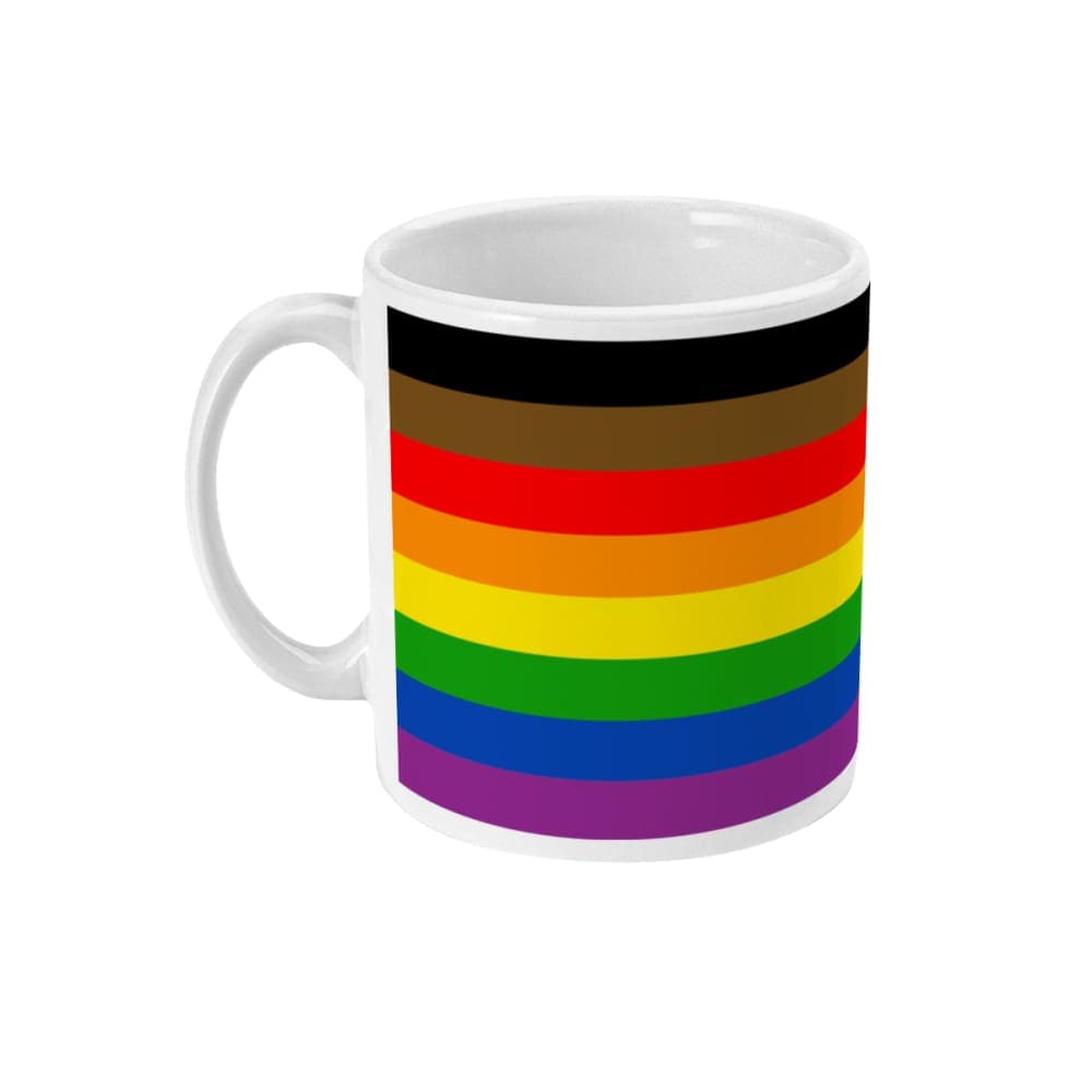 Philly Gay Pride Rainbow Flag Coffee Mug | Rainbow & Co