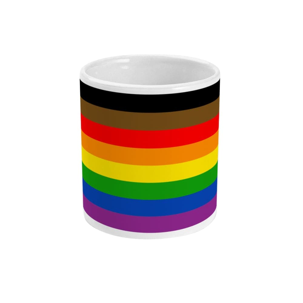 Philly Gay Pride Flag Coffee Mug | Rainbow & Co