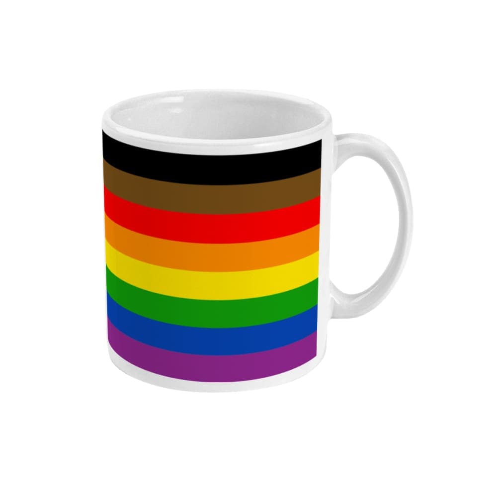 Philly Gay Pride Flag Coffee Mug | Rainbow & Co