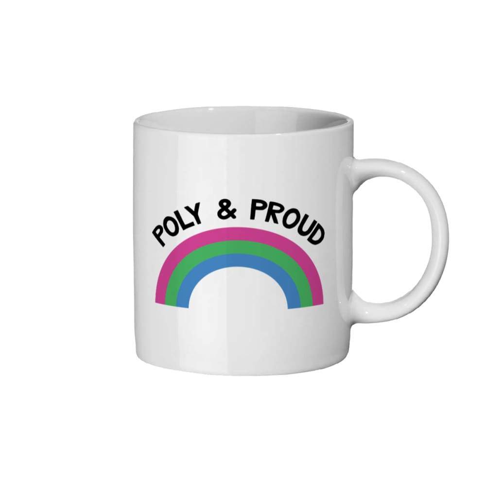 Poly & Proud Coffee Mug | Rainbow & Co