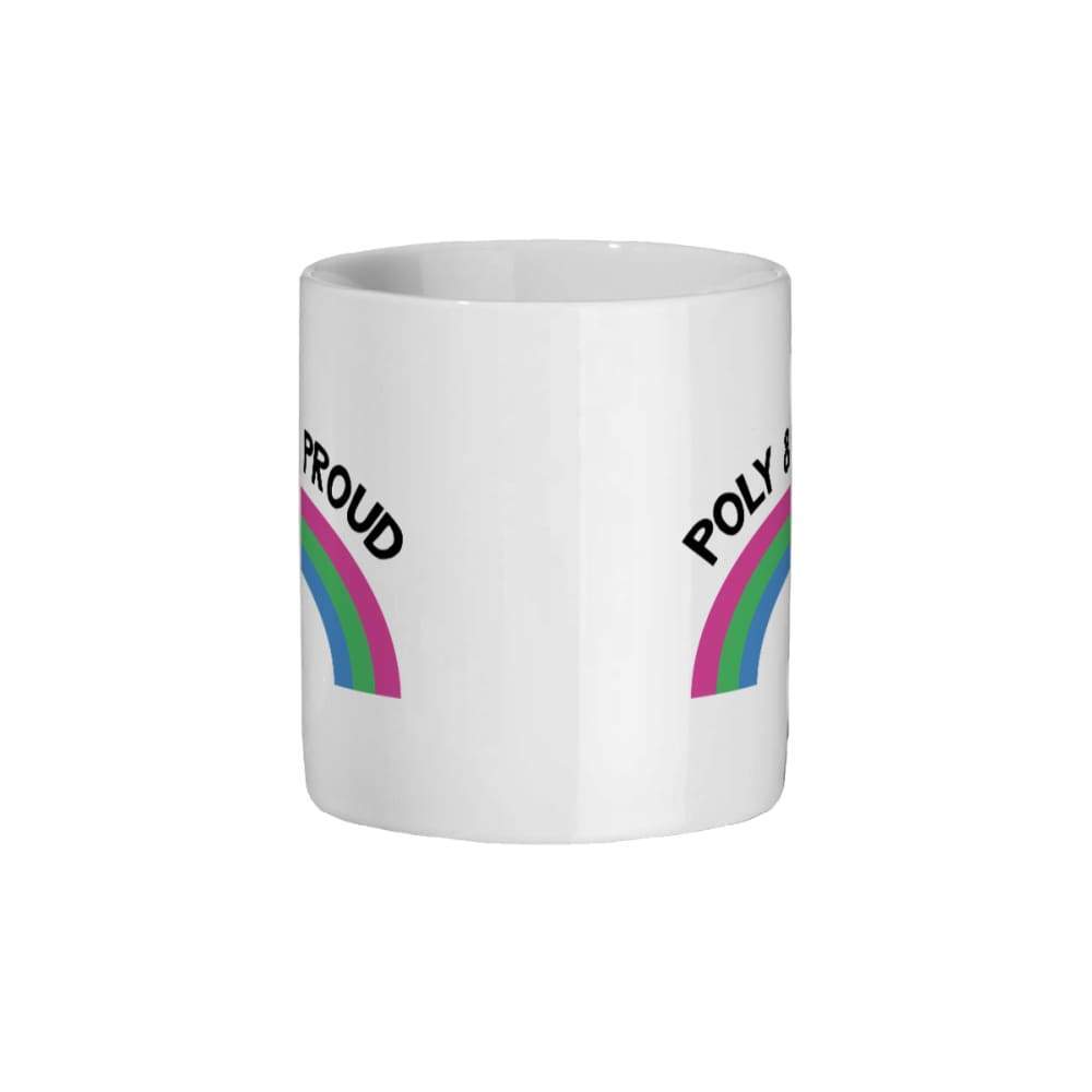 Poly & Proud Coffee Mug | Rainbow & Co