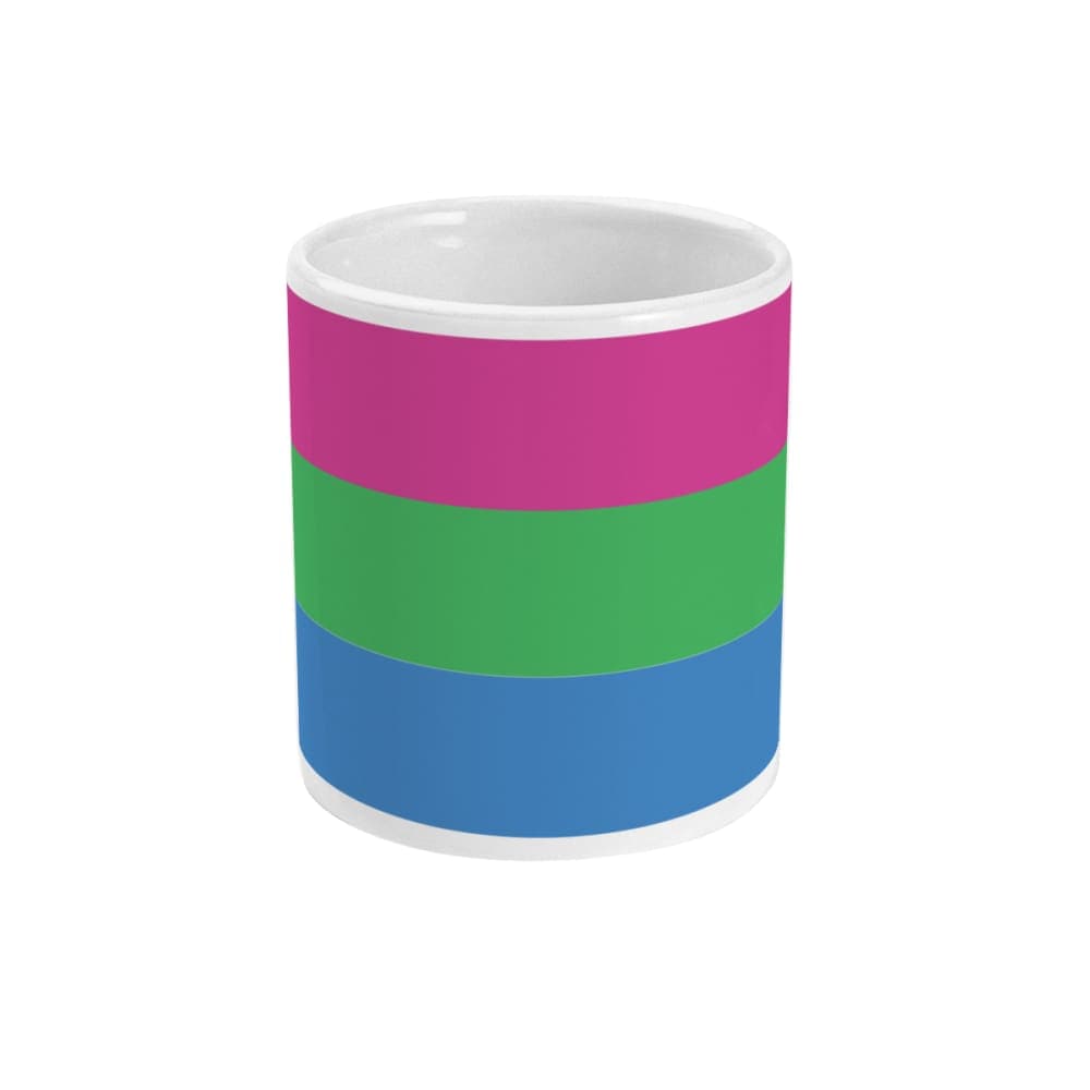 Polysexual Pride Flag Coffee Mug | Rainbow & Co