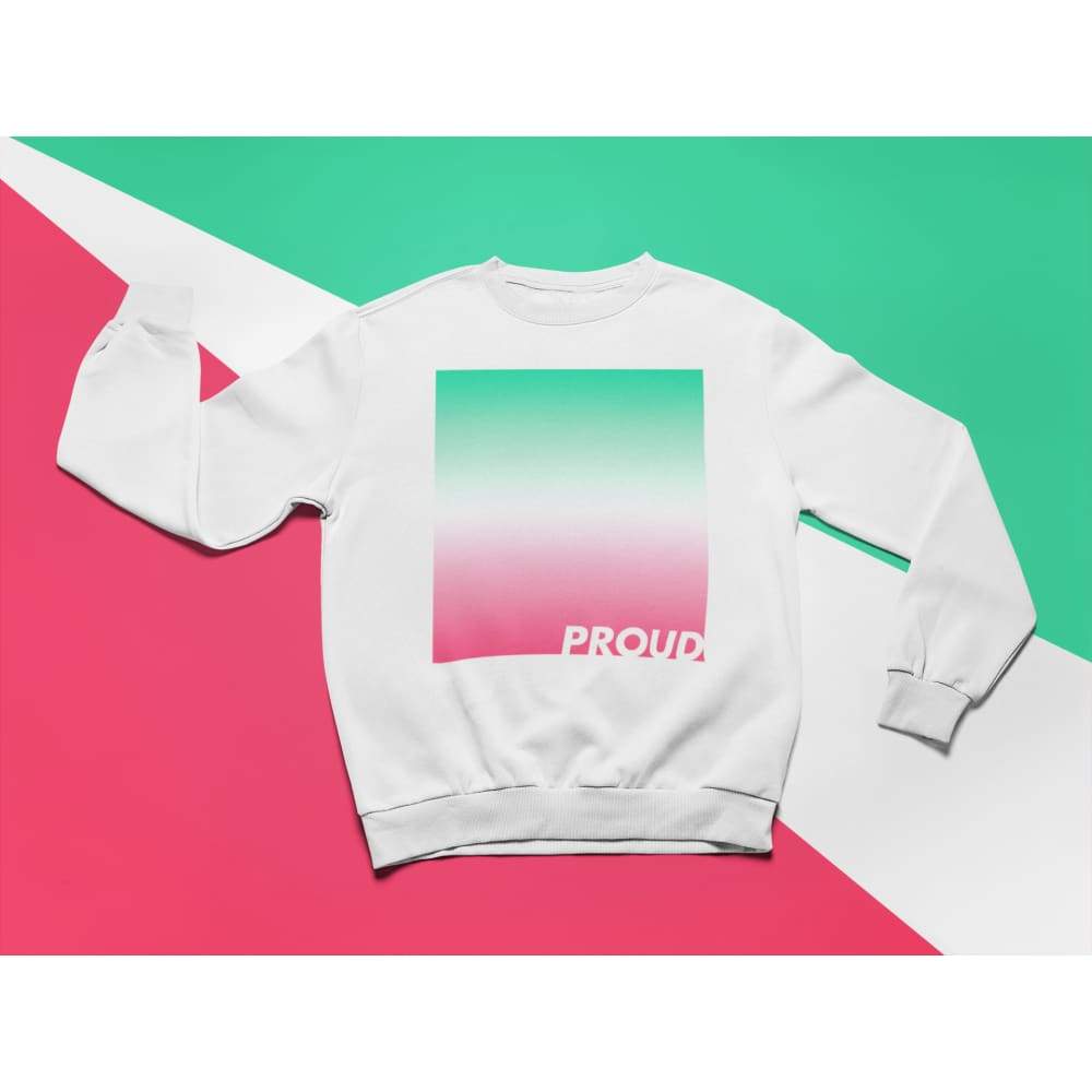 Proud Abrosexual Sweatshirt | Rainbow & Co