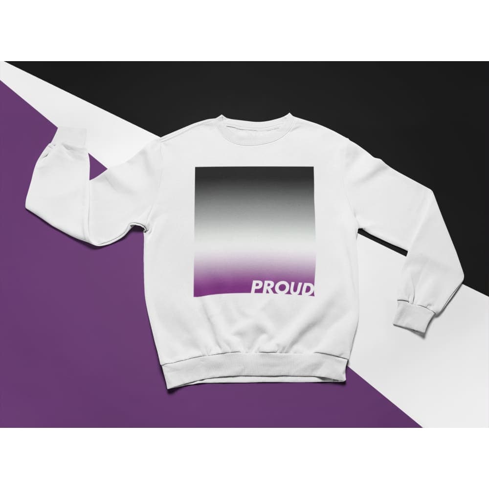 Proud Asexual Sweatshirt | Rainbow & Co
