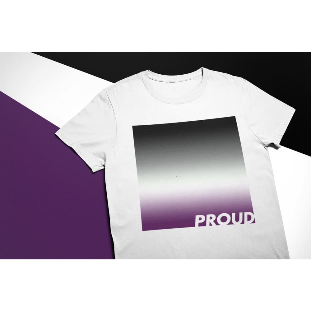Proud Asexual T Shirt | Rainbow & Co