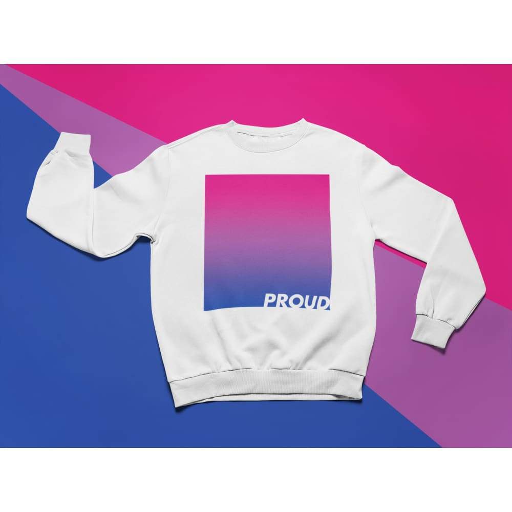 Proud Bisexual Sweatshirt | Rainbow & Co