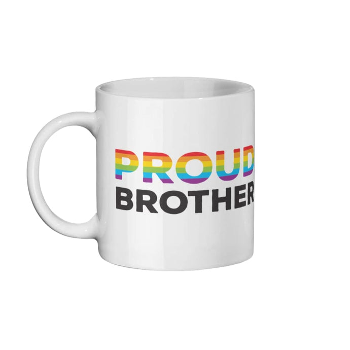 Proud Brother - Rainbow Flag Mug | Rainbow & Co